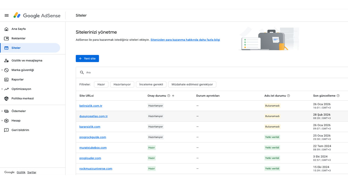 google adsense başvuru nasıl yapılır